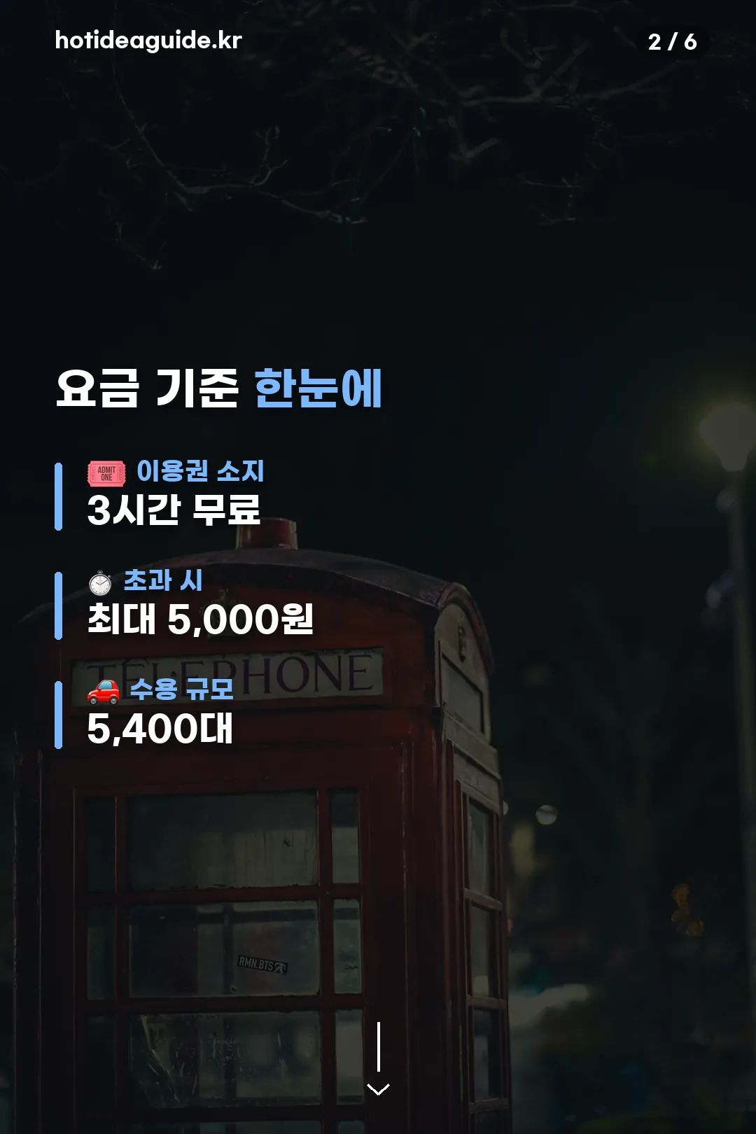 요금 기준 한눈에